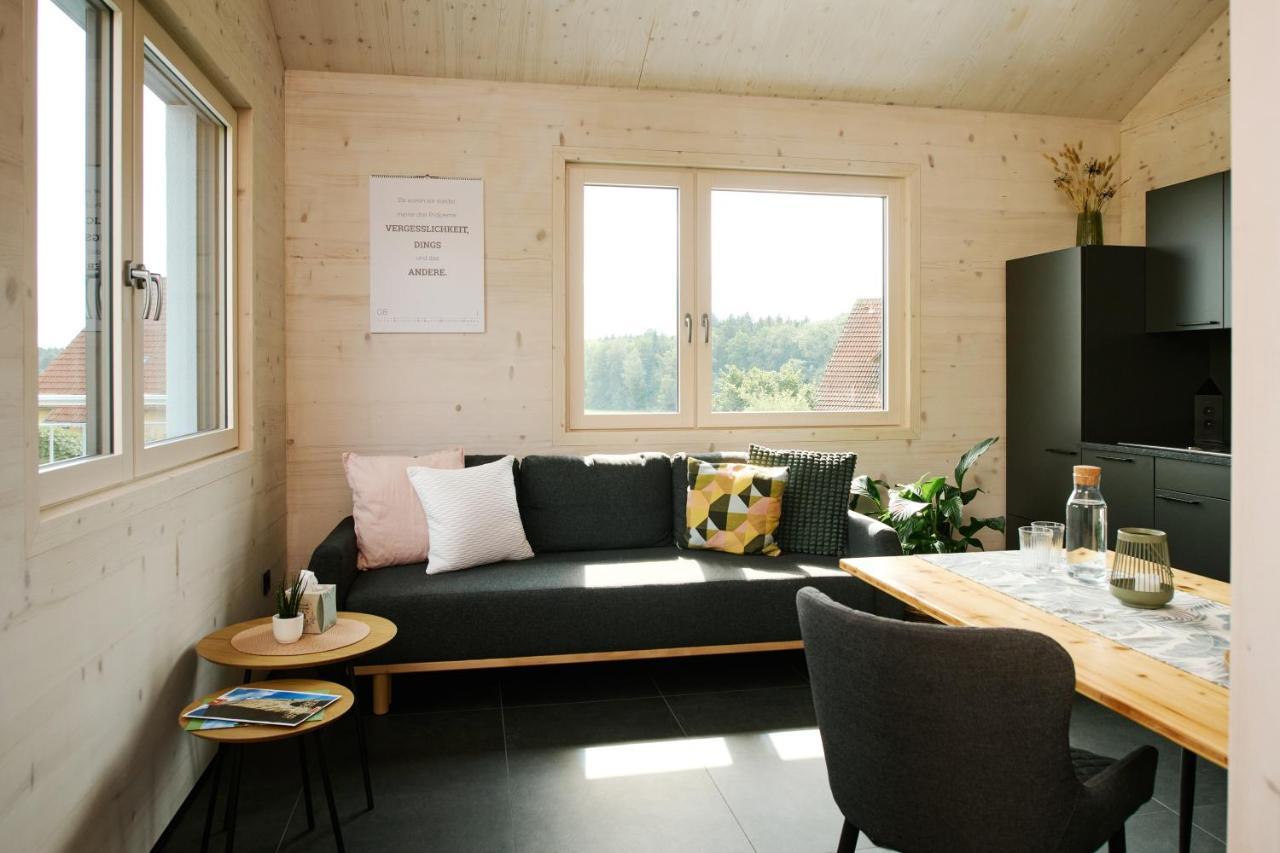 Ferienwohnung Holzgenuss Lehrberg Exterior photo